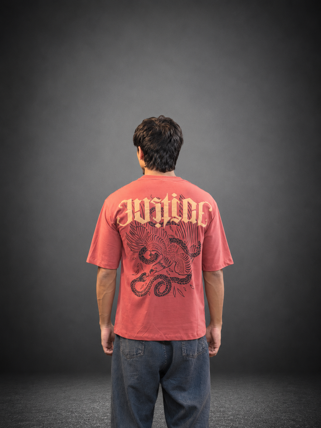 Inferno Oversized Graphic T-Shirt
