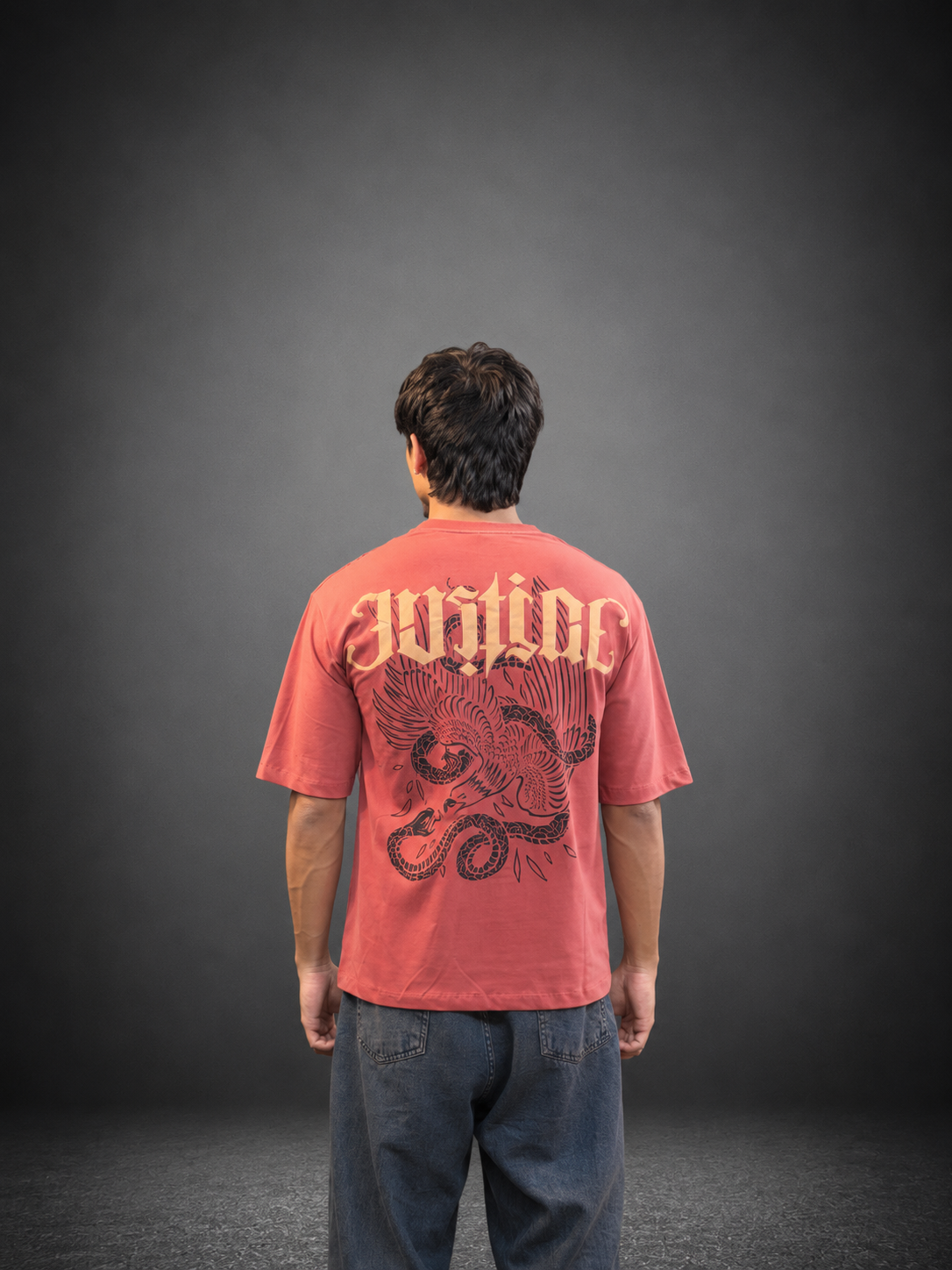 Inferno Oversized Graphic T-Shirt