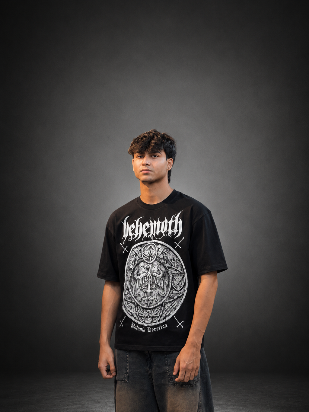 Behemoth – Polonia Heretica Oversized T-Shirt by Simful Act