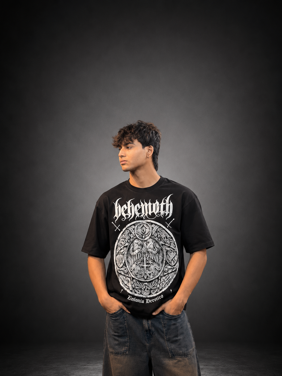 Behemoth – Polonia Heretica Oversized T-Shirt by Simful Act