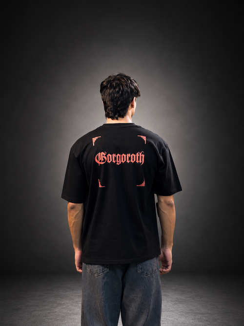 Gorgoroth Pentagram Oversized T-Shirt - Sinful Act