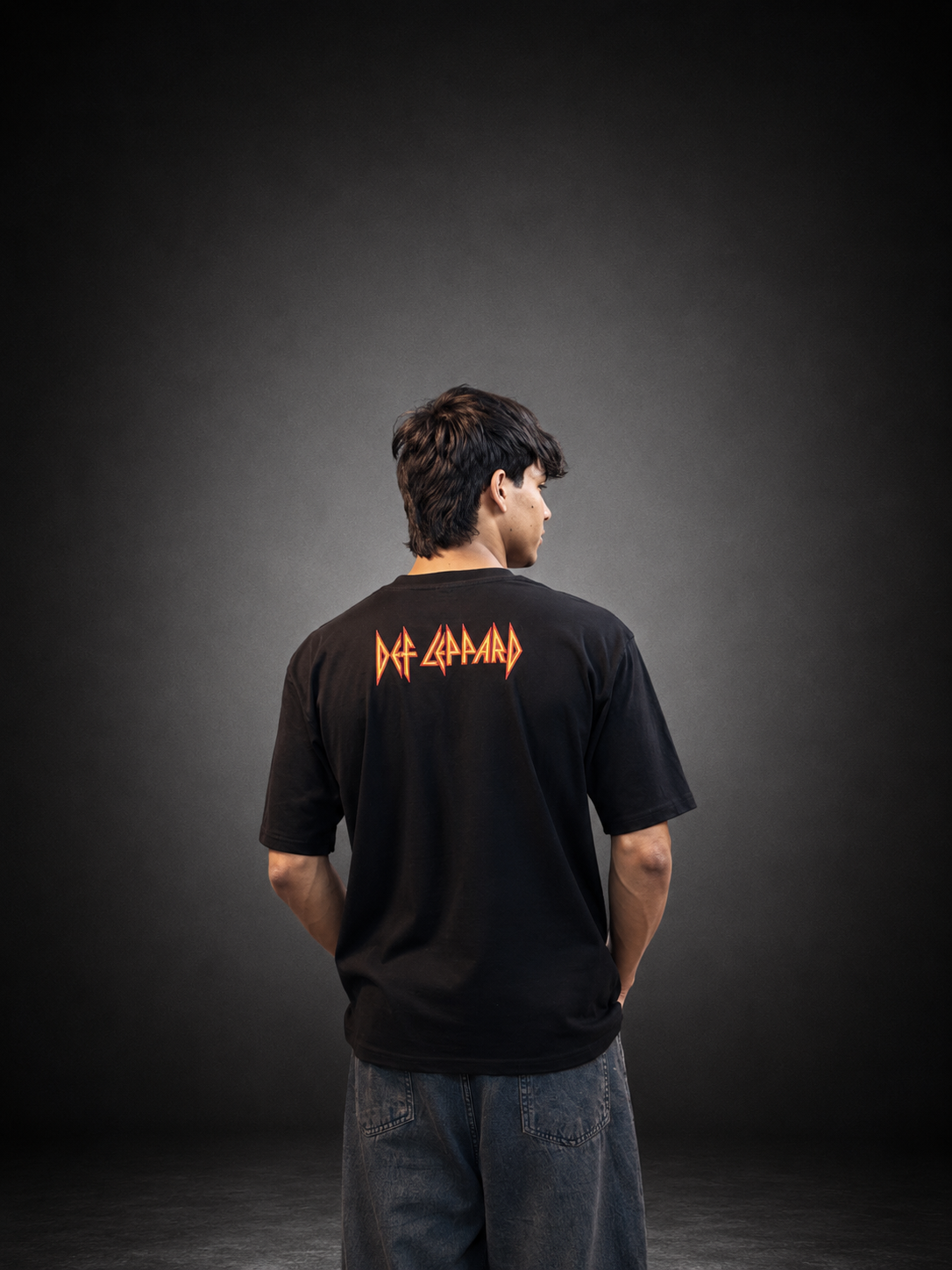 Def Leppard – Screaming Face Oversized T-Shirt