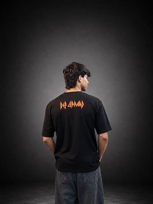 Def Leppard – Screaming Face Oversized T-Shirt