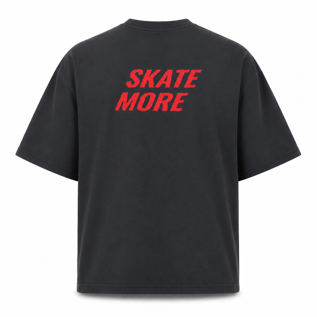 Skate More Oversized Graphic Tee