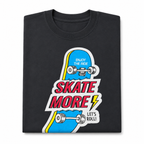 Skate More Oversized Graphic Tee