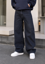 Levi's Washed Black Baggy Denim Jeans by Sinful Act