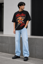 Levi's Ice Blue Baggy Denim Jeans by Sinful Act