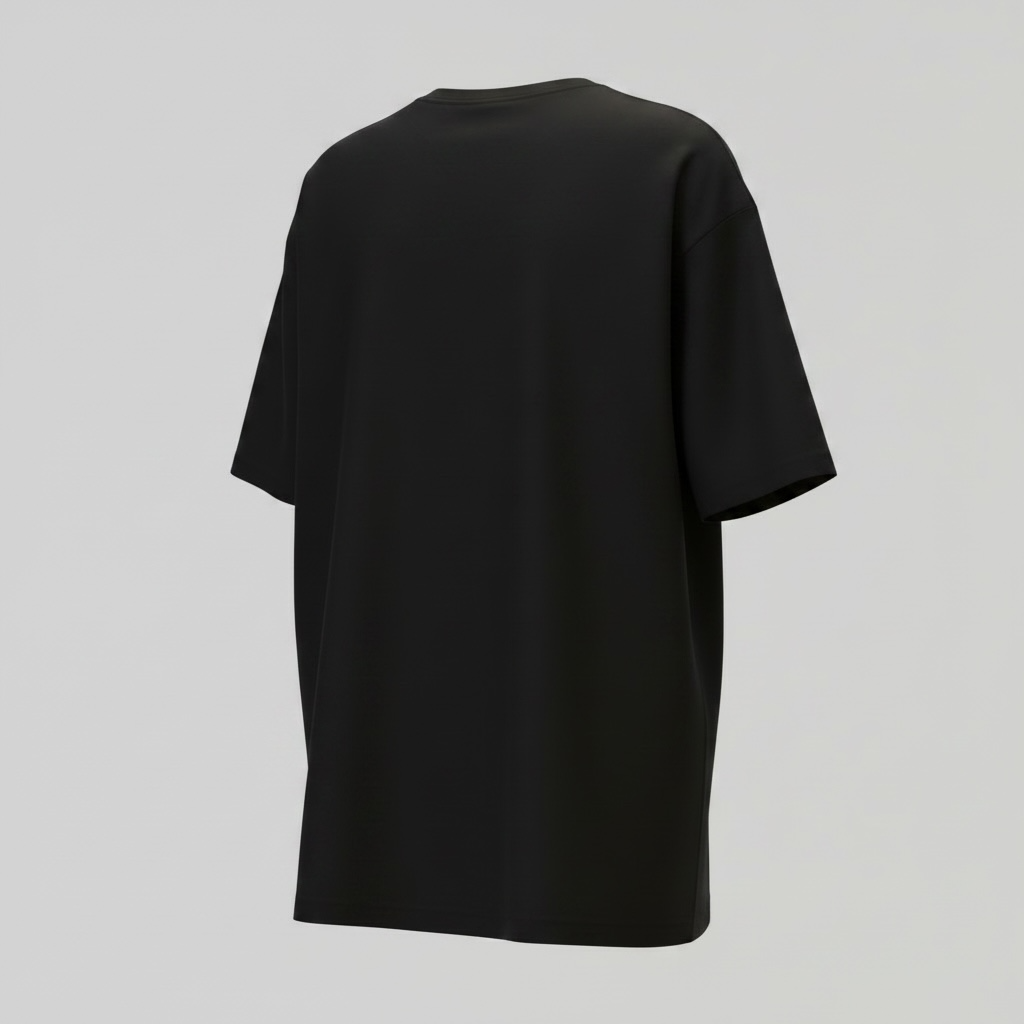 Billie Eilish Graphic Oversized Tee – Black