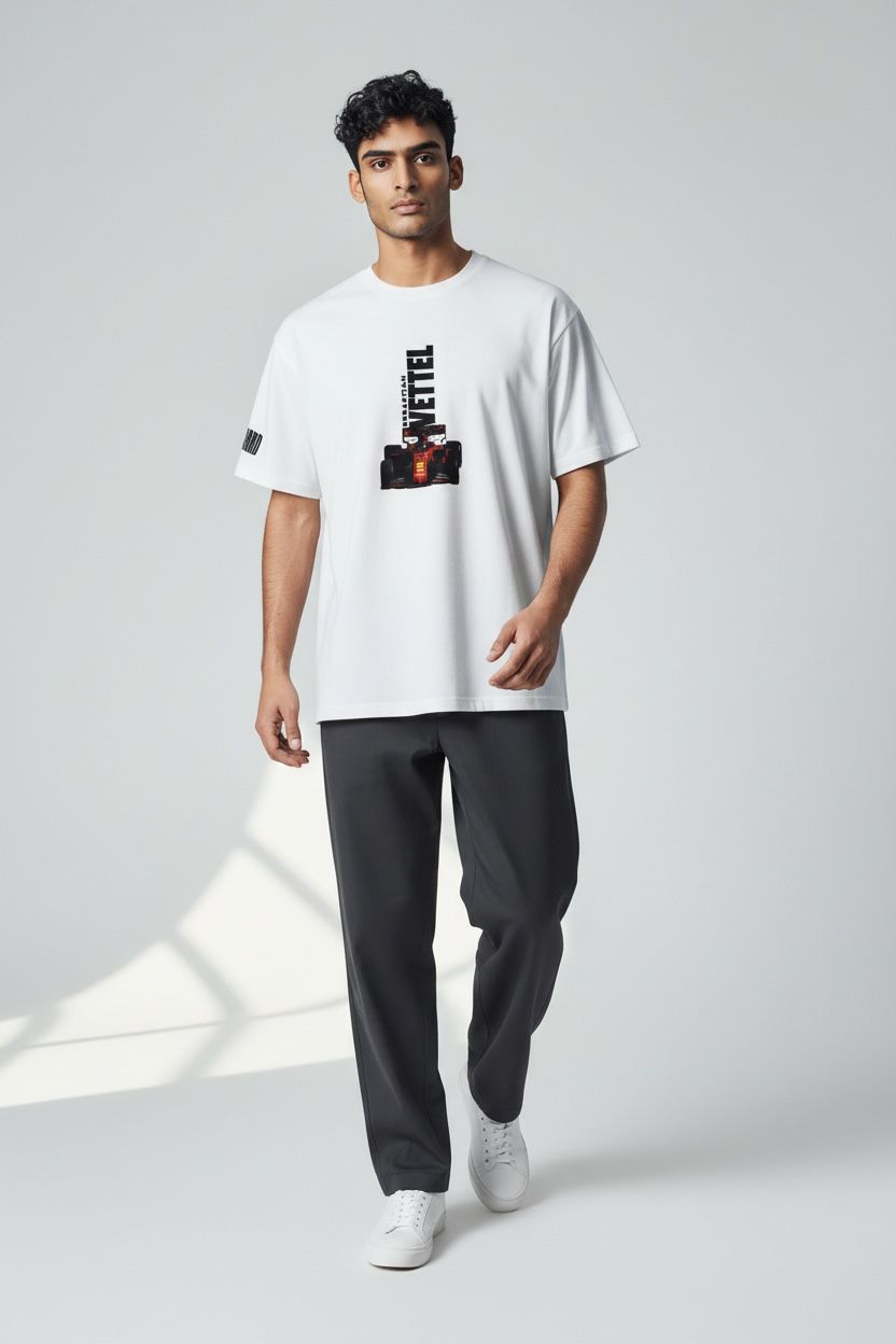 Monte Carlo Racing Graphic Oversized Tee - Vanguard Clothing
